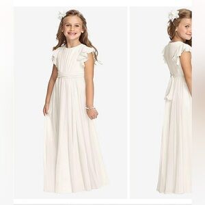 Dessy Girl Flower Girl Dress in Ivory